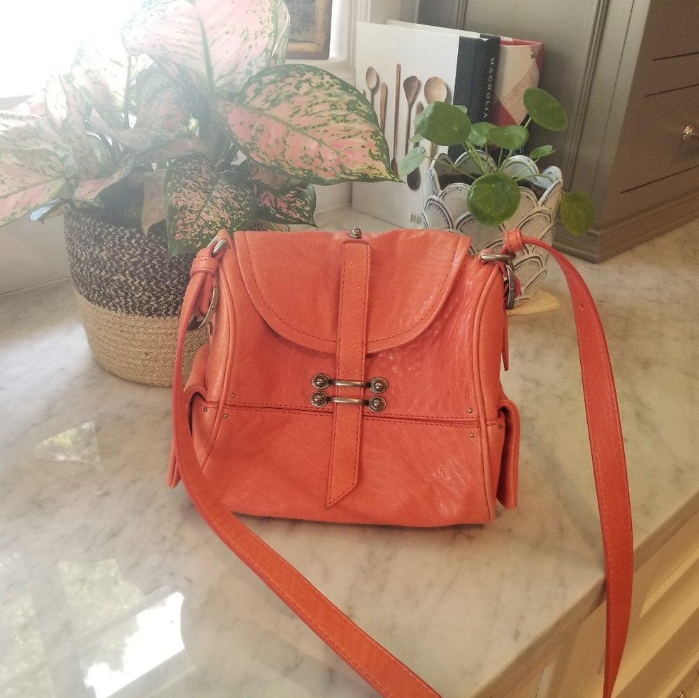 EUC Schuler & Sons crossbody mini duffel bag